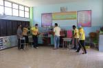 อบต.บ้านควน เร่งทำความสะอาดสถานที่กักตัว 